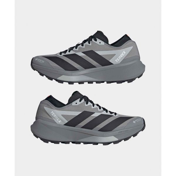 adidas Terrex Agravic 2 GORE-TEX Trail Running Shoes Men Sneaker Gray Black HQ5090