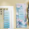 200Pcs Chinese Style Writable Sticky Notes Office Accessories Color Index Posted-It Notes Student Stationery Journaling Supplies