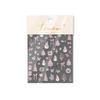 Tomoni Shell Light Pink Christmas Nail Stickers - Trendy Japanese Mix & Match Styles
