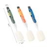 New 5 In1 Bottle Cup Lid Brush Plastic Multi-Function Cups Cover Brush Sponge Cleaning Brush Kitchen