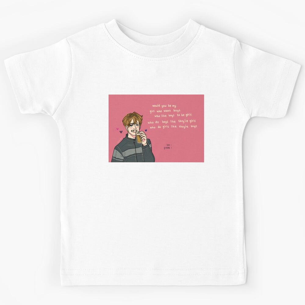 54 Bad Valentine Cards - Damon Kids T-Shirt 150