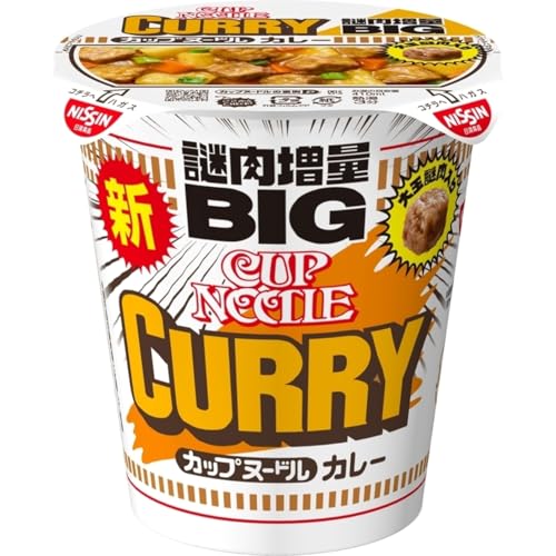 Cup Noodles Big Curry 121g x 12 pieces