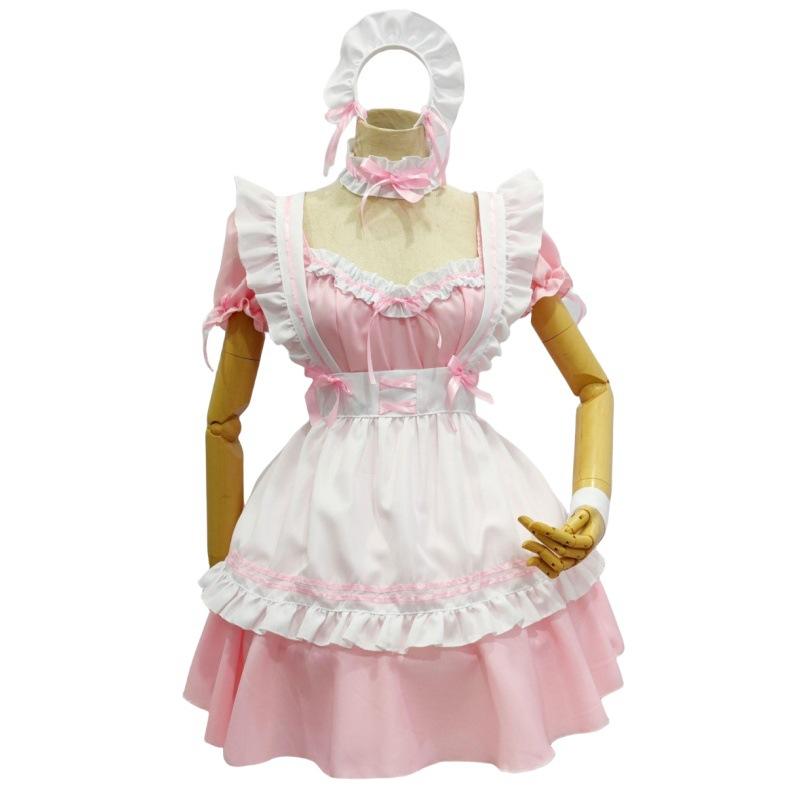 Plus Size Maid Outfit Mobile Game Cosplay Uniform Cute Girl Dress Sub