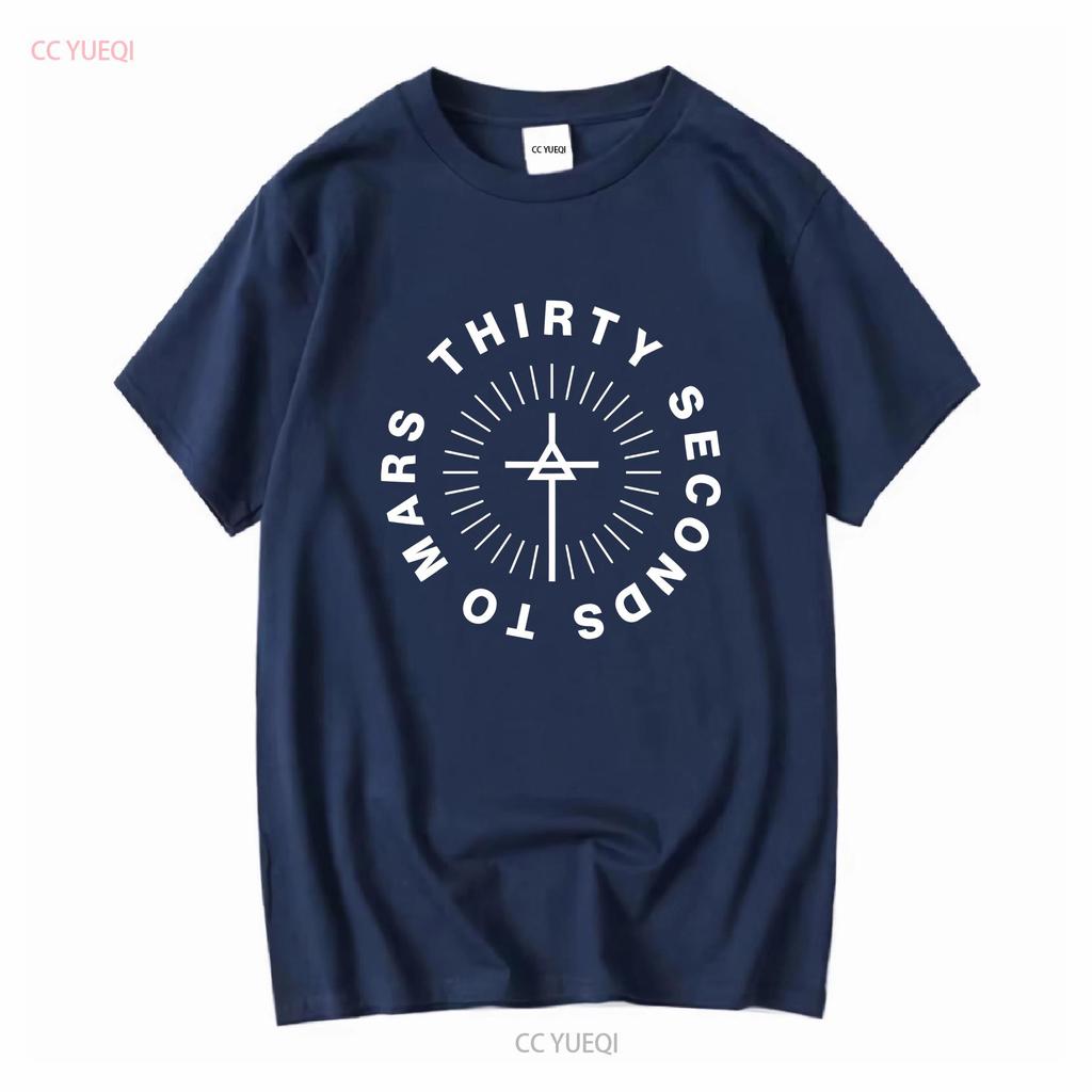 Thirty Second To Mars Active T Shirt Vintage Washed Top For Everyday Wear Designer Clothes Comfortable Homme Graphic Soft