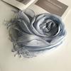 South Korea Dongdaemun Light Linen Scarf, Solid Color Sunscreen Scarf, Source
