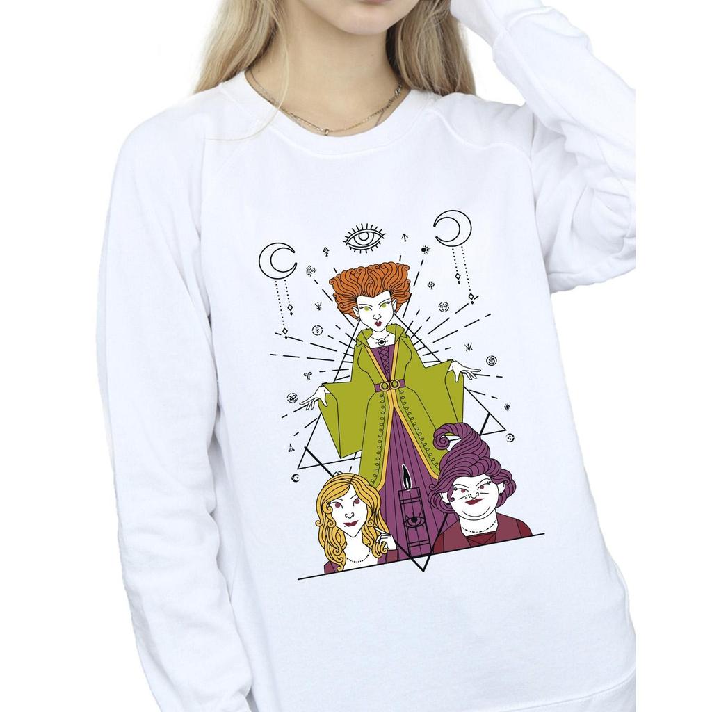 Disney Womens/Ladies Hocus Pocus Candle Sweatshirt