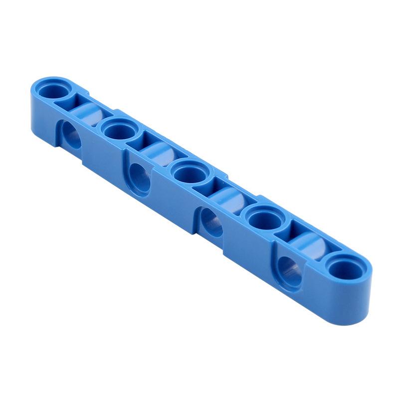 Small particle building block high-tech parts beams with double sides pin holes Compatible with other brands Moc accessories