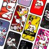 Anime B-Bloody Bunny Phone Case For Iphone 17 16 15 16e 14 13 12 11 Pro Max Plus Case Cover Coque
