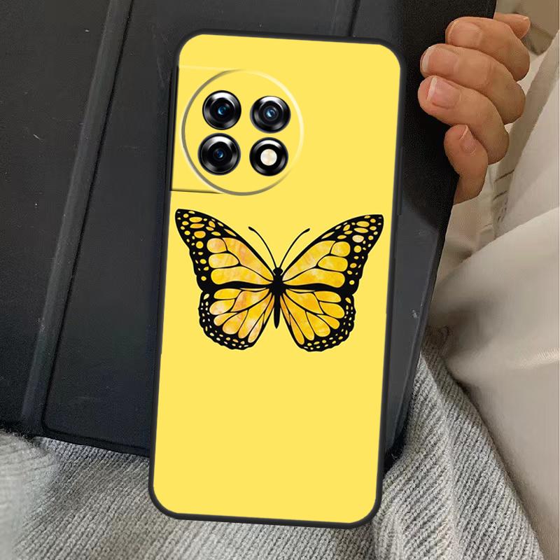 Luxury Butterfly Case For OnePlus 15 13 12 11 13R 13T 10T 10R 12R OnePlus Nord 5 CE 2 3 4 Lite N20 N30 Cover