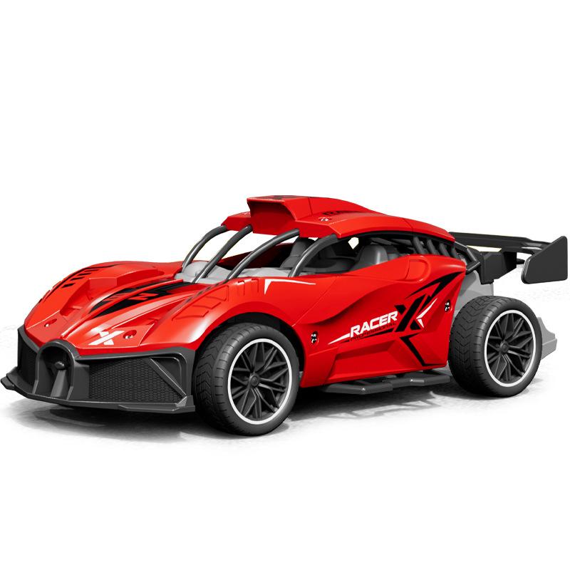 

Детская 1:24 игрушечных машинок на радиоуправлении – высокая симуляция, гоночная модель с четырьмя колесами Sealed Color Box красный