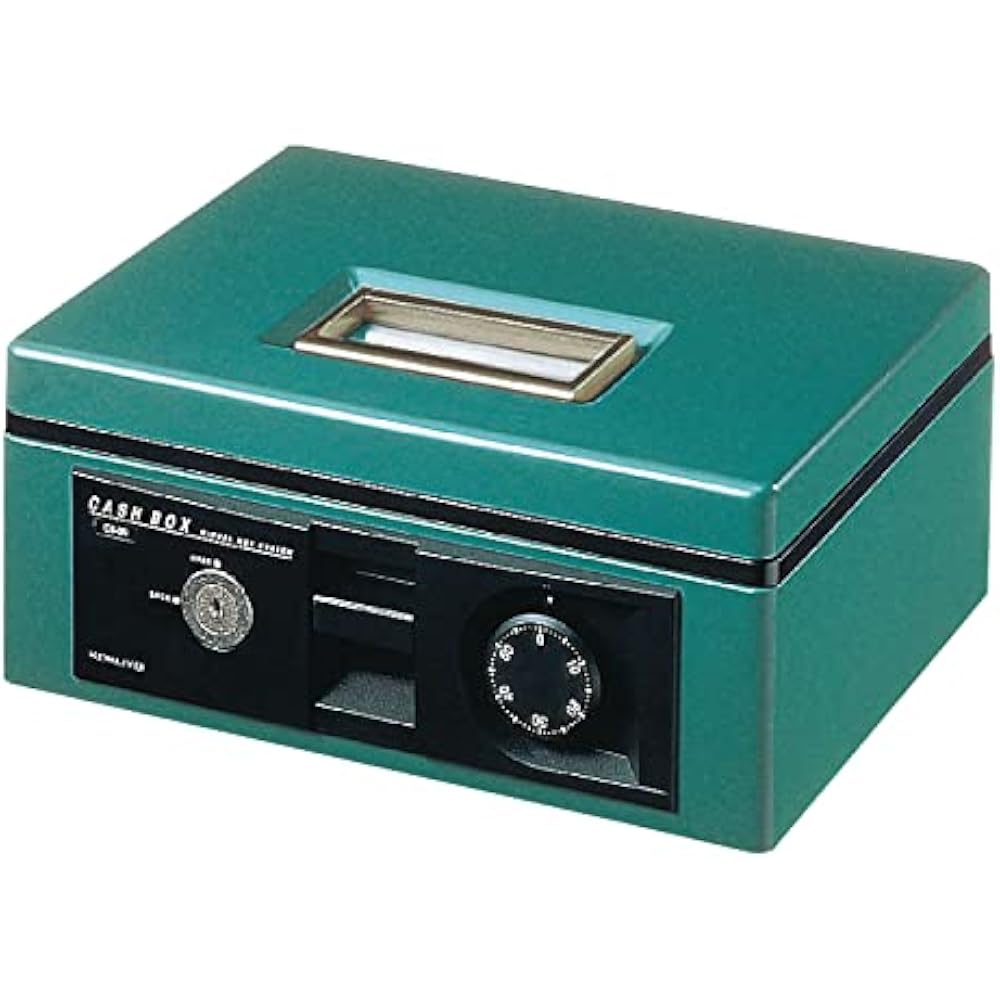 Kokuyo (KOKUYO) CB-13G Handbag Safe with Dial A5 Green