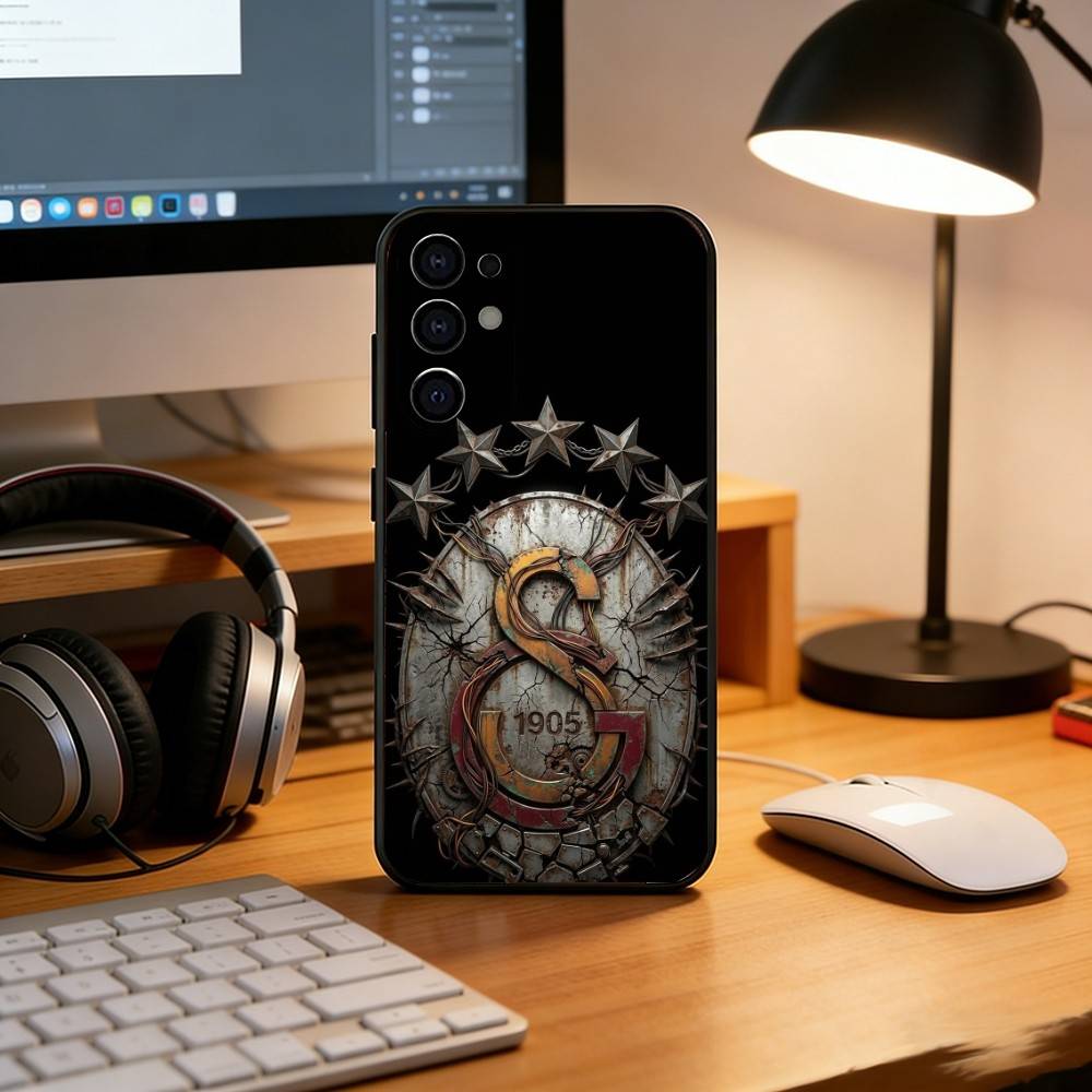 Coque de téléphone G-Galatasaray SK Édition 1905 Silicone Noir Souple Pour Samsung S25,S24,S21,S22,S23,S30,Ultra,S20,Plus,Fe,Lite