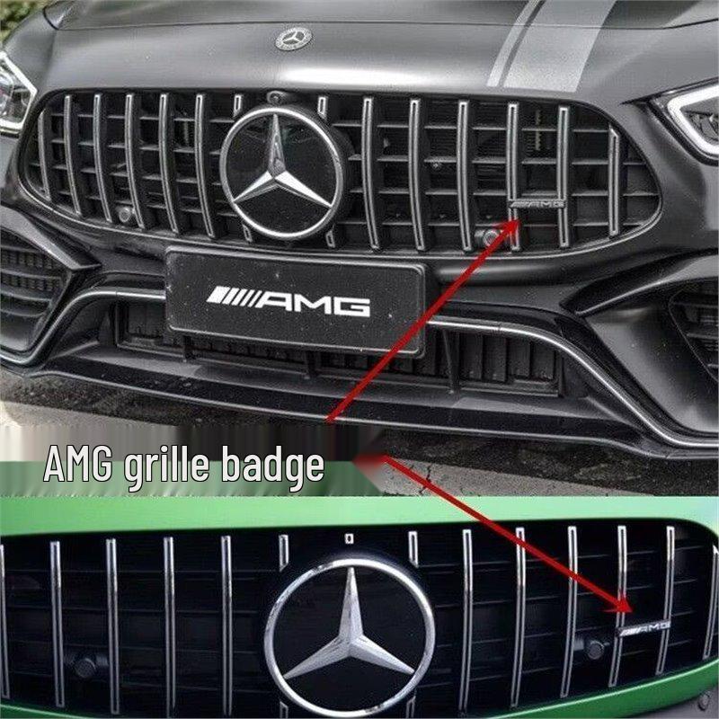 Mercedes-Benz GLC AMG Grille Emblem for GLC/180/200/260/300 C-Class E-Class GT