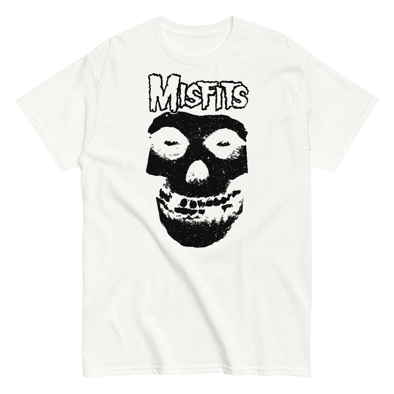 Misfits - Black Skull T Shirt XXL