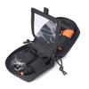 Small Tactical Pouch Micro Utility Molle Pouch Removable Clear Id Pocket Mini Knife Compass Flashlight Card Storage Bag Belt