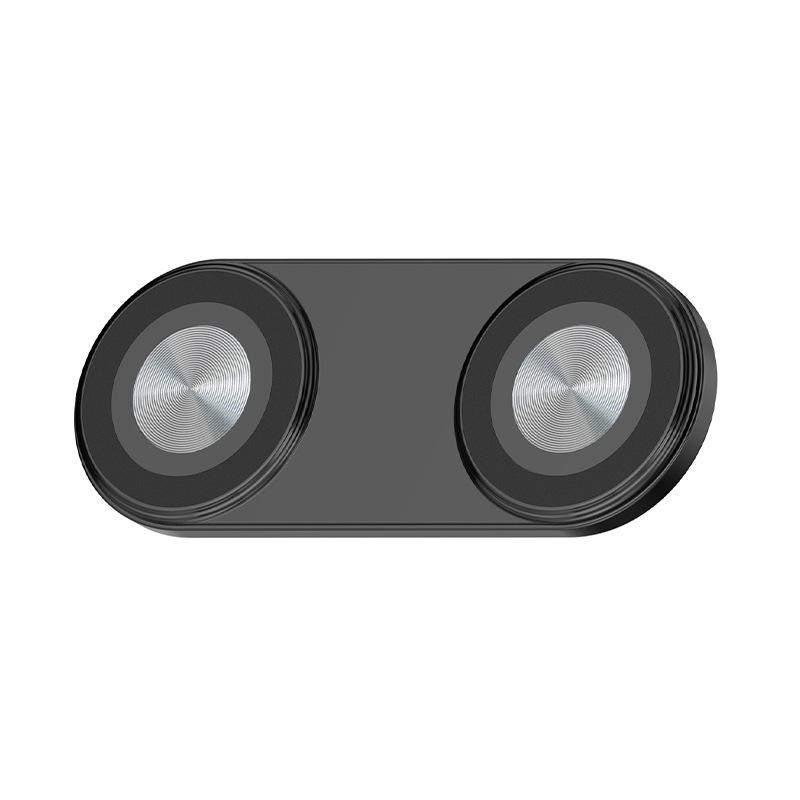 Magnetic Car Mount: Air Vent & Suction Cup Phone Holder Compatible with MagSafe