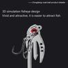 Metal Vib Fishing Lure 2-In-1 Fake Angling Baits Long Throwing Realistic 3D Eyes Fishing Baits For Catfish Bass Trout Vib Tackle