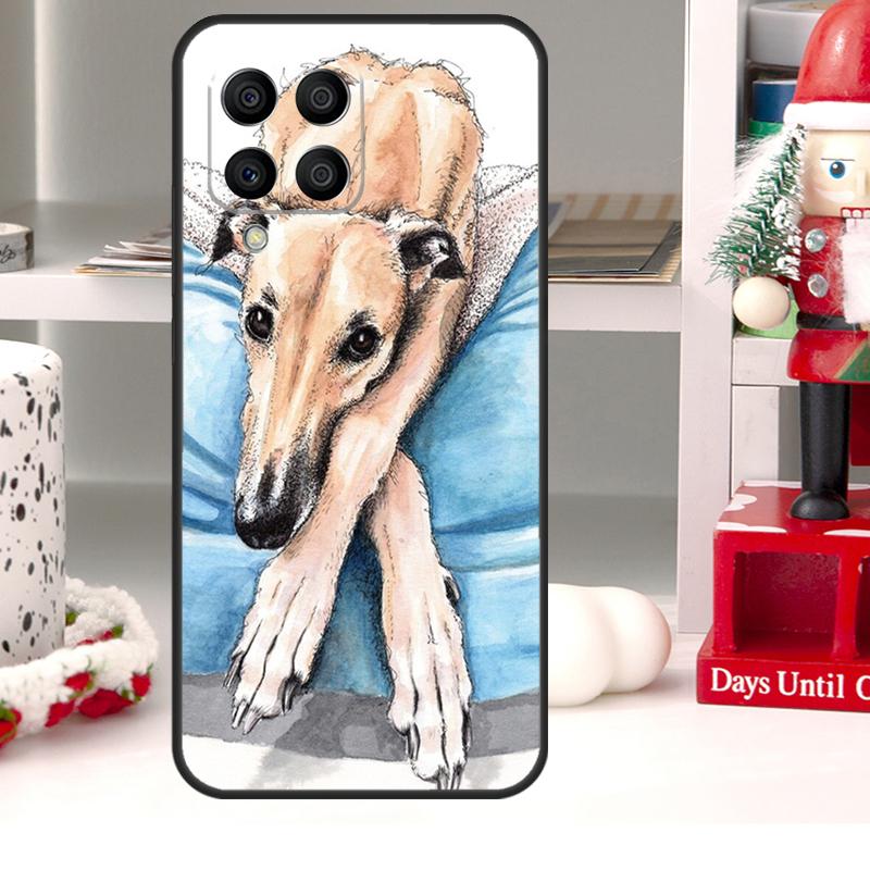 Galgo Greyhound Dog For Samsung Galaxy M34 M54 M14 M15 M55 M13 M33 M53 M20 M21 M31 M51 M30s M12 M32 M52 Case