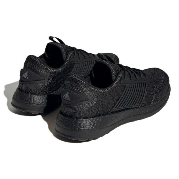 Adidas ZG Boost Comfortable Trendy Fabric Non-Slip Wear-Resistant Breathable Low-Top Casual Running Shoes Unisex Sneakers Black IE4238