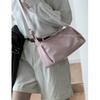 Korean Version of High-end Underarm Bag Women's 2025 New Fashion Soft Side Pillow Bag Wide Shoulder Strap One-shoulder Crossbody Bag