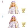 Barbie® Poupée Barbie Cutie Reveal Lion T-Shirt Confort - Poupée mannequin - 3 ans et +