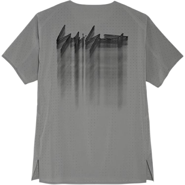 

Y-3 Loose Fit Crew Neck Short Sleeve T-Shirt Unisex Tops Gray Y03IV5635XXXXXXX65 XS