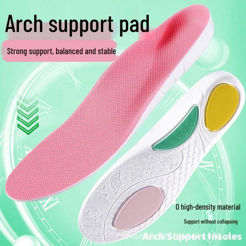 Ultra-Thick Graphene Arch Support Insoles: Anti-Odor, Antibacterial, Breathable for Flat Feet & Long Standing Comfort.
