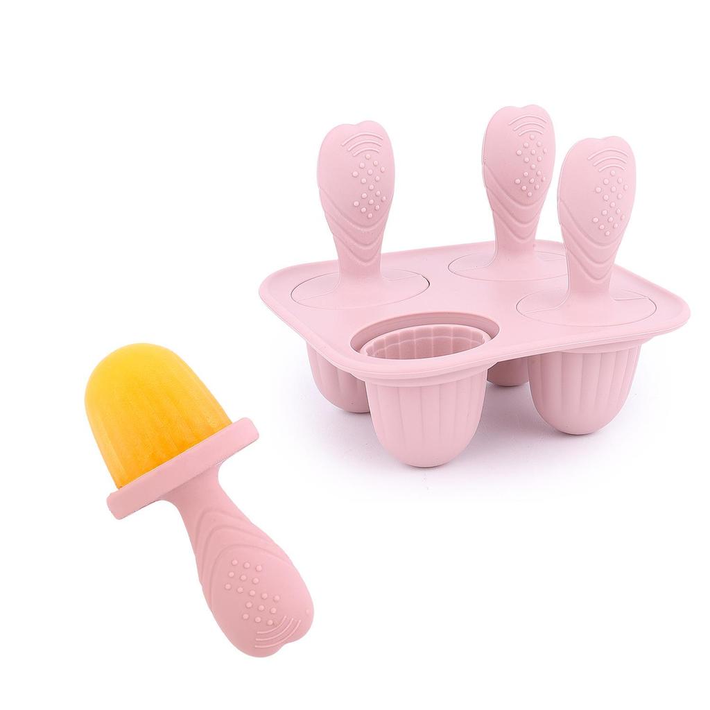 Silicone Baby Teething Popsicle Mold for Homemade Ice Cream Lollies