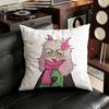 DDeltarune Ralsei  Pillow Case Sofa Living Room Bedroom Headboard Backrest Cushion Square Cushion Nap Time