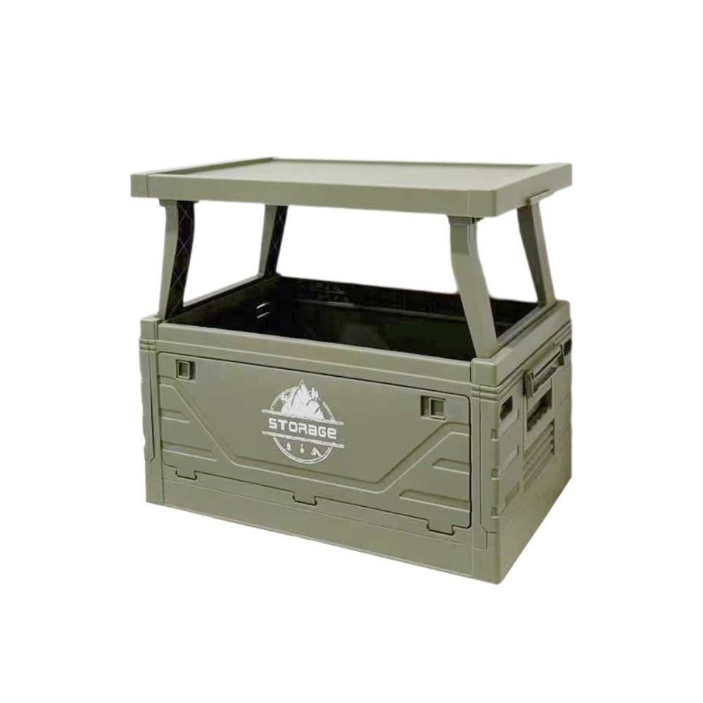 Multi-functional Storage Box with Table Heavy Duty Picnic Table with Storage  Car Trunk