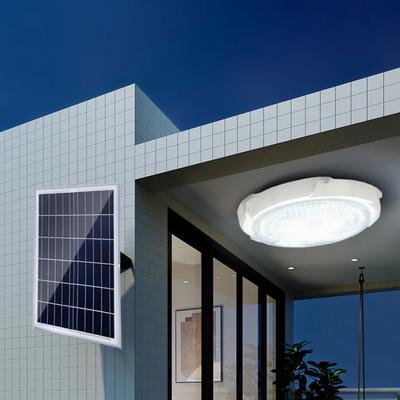Solar LED Ceiling Light for Home Indoor Ceiling Light Outdoor IP65 Waterproof Courtyard Lamp Corridor Garden Decorative Light