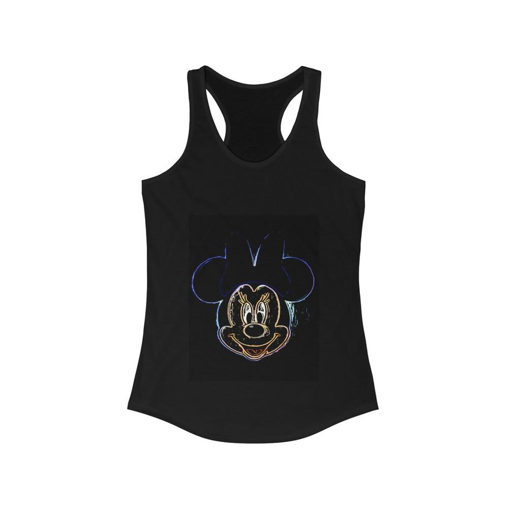 

Women s Ideal Racerback Tank Painting of Disney Minnie Mouse Unisex T-Shirt XXXL