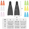 Schwimmflosse Bequem Flexibel Scubas Tauchflosse Erwachsene Kinder Schwimmflosse