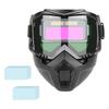 Welding Helmet Soldering Protector Detachable Dimming Breathable Welder Hood
