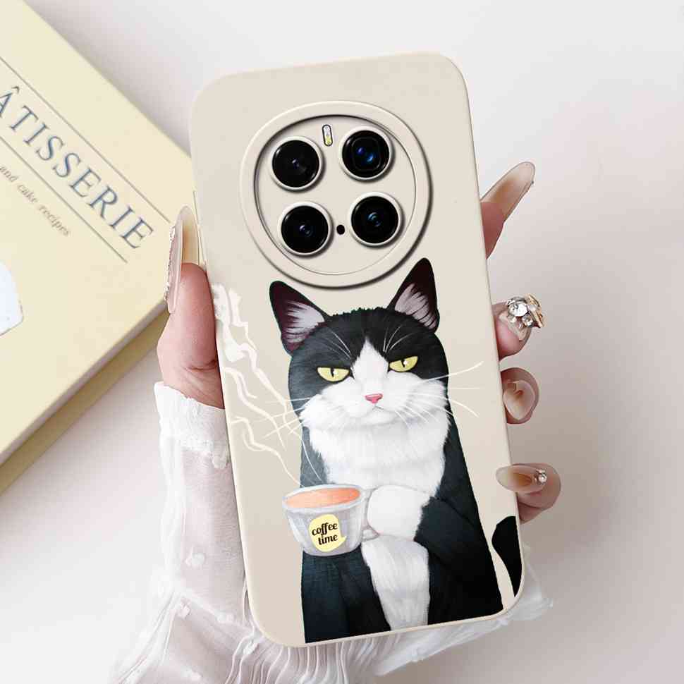 For Honor Magic7 Pro Case PTP-N49 Luxury Painted Cover Soft Silicone Phone Case For Honor Magic7 Magic 7 Pro Cover Funda Housing