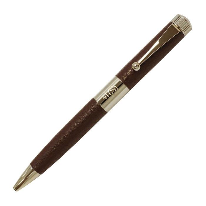 [Romeo] Ballpoint Pen Genuine Leather (Burnt Amber)