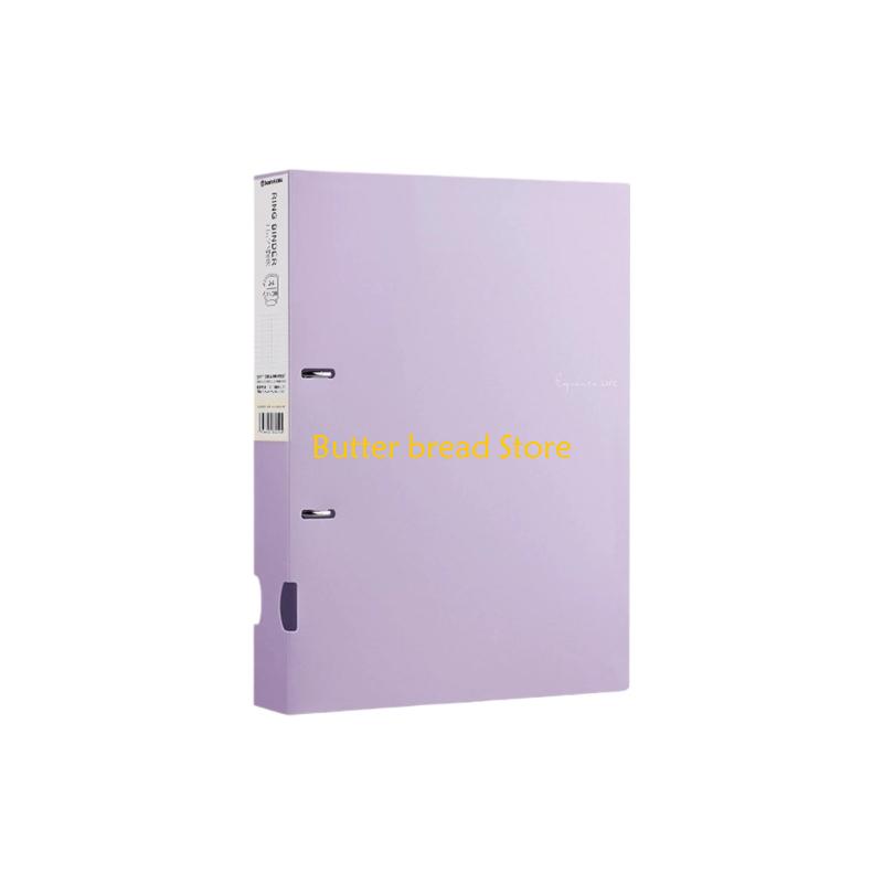 

W89C Heavy Dutys 2 Ring Document Organizers Water Resistant File Folders Easy Page Insertion Office School Essential