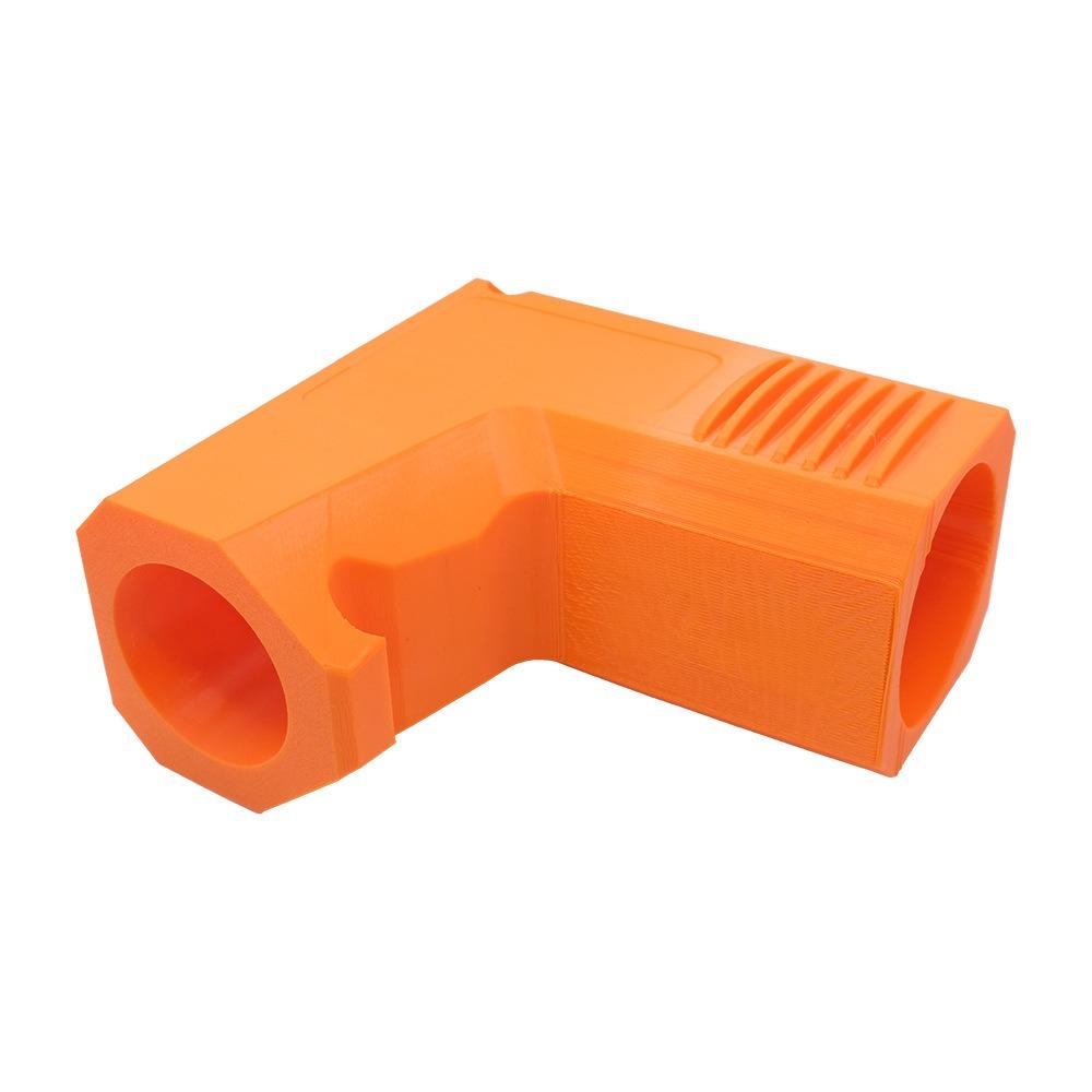 

Tool-Free Installation Dust Extraction Adapter Space-Saving Table Saw Adapter Garage Workshop помаранчевий