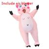 Flamingo Clown Shark Pig Koala Animal Inflatable Suit Cosplay Halloween Party