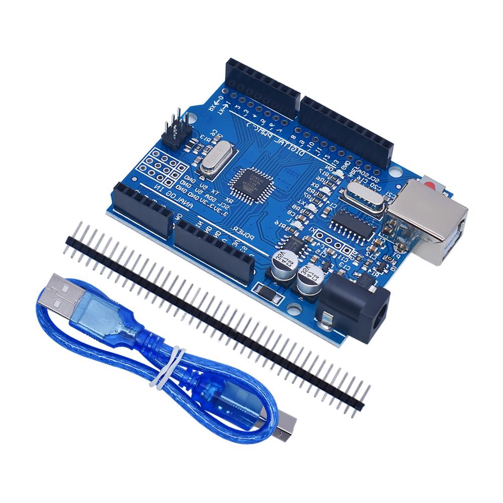 Starter Kit For UNO+WiFi R3 Original ATMEGA328P Chip CH340G For Frduino UNO R3 Development Board Diy Kit School Education Lab
