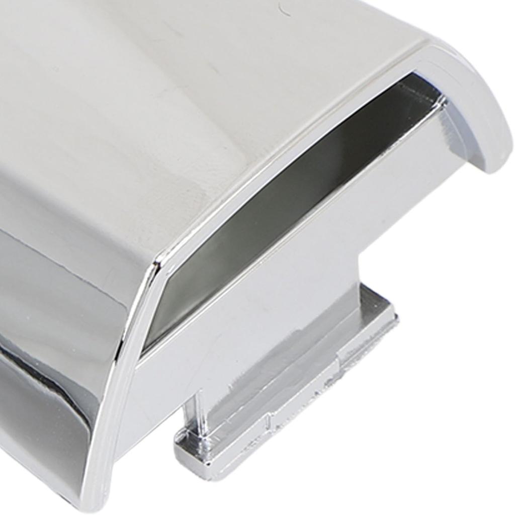 AMAKO Front Door Handle Cover with Key Hole, Chrome Bezel Compatible with Mitsubishi Montero L200 2005 to 2015 Exterior Door Handle Cap