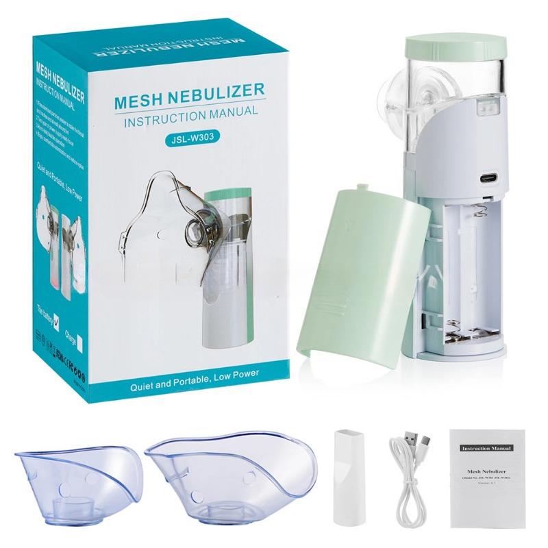 JSL-W303 Nebulizer Ultrasonic Portable Micro Mesh Nebulizer Rechargeable Adult Children Elderly Nebulizer