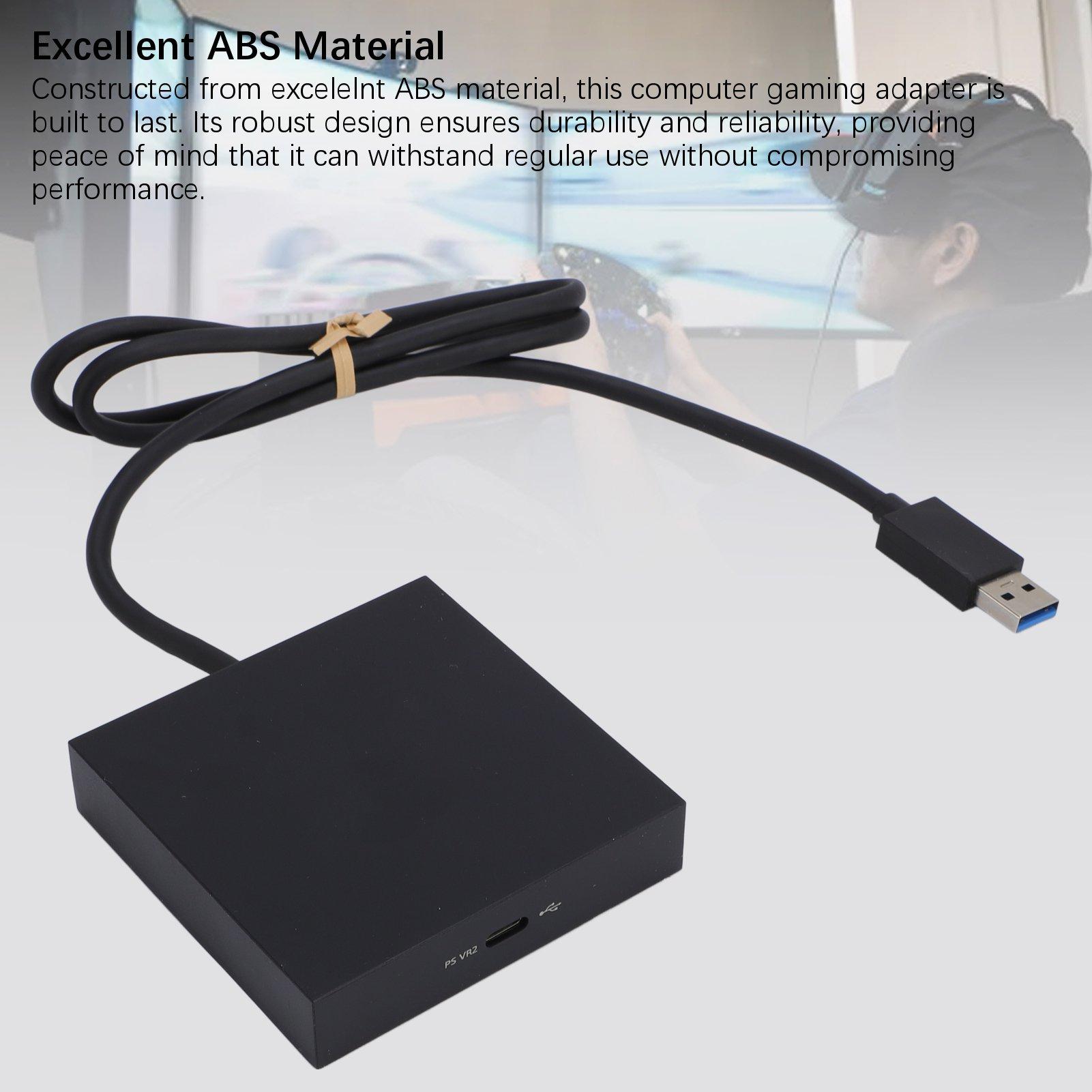 

Адаптер для ПК-игр с высоким разрешением, стабильный многофункциональный игровой компьютерный адаптер с вилкой США EU Plug