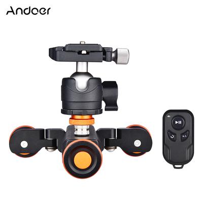 Canon Nikon Sony için L4 PRO Kablosuz Motorlu Kamera Video Dolly