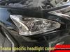 Teana 08-15 New Gen Front/Rear Headlight & Fog Light Covers with Eyebrow Design