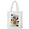 One Piece Shopping Bag Anime ZORO Graphic Print Canvas Bag Teenage Students Reusable Shopper Handbag Bag Women's Bag Bolsas
