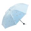 Heaven Umbrella Ginkgo Pattern 3-Fold UV Protection Umbrella