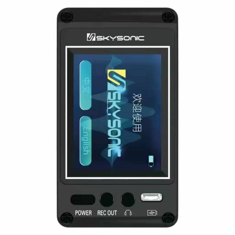 Tf-1 Touch-screen Pickup risonanti Preamplificatore per chitarra classica Equalizzatore di vibrazioni Equalizzatore di vibrazioni