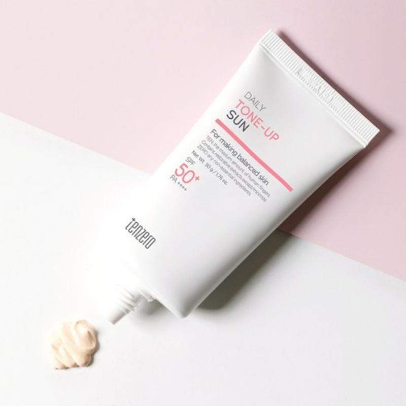 TENZERO Tägliches aufhellendes Sonnenschutzmittel SPF50+ PA+++ 50ml