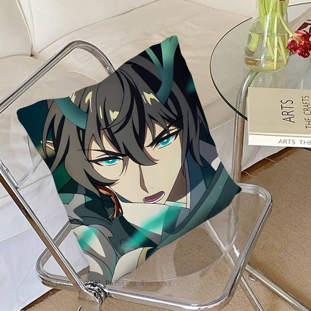 1pc Game Honkai Star Rail Anime Imbibitor Lunae Pillow Case Fashion Square Pillowcase Bedroom Sofa Room Ins Decoration Leisure